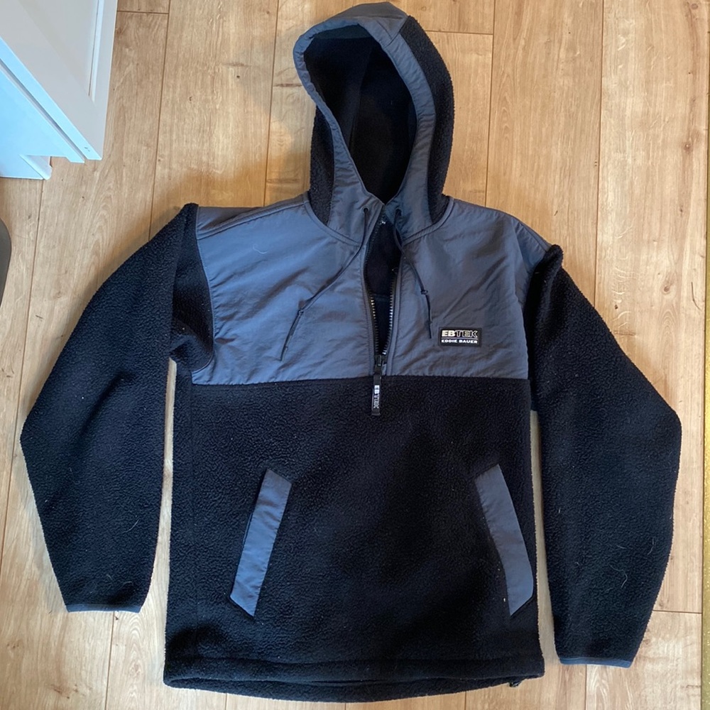 Eddie Bauer EBTEK Fleece Hoodie Men’s size Small